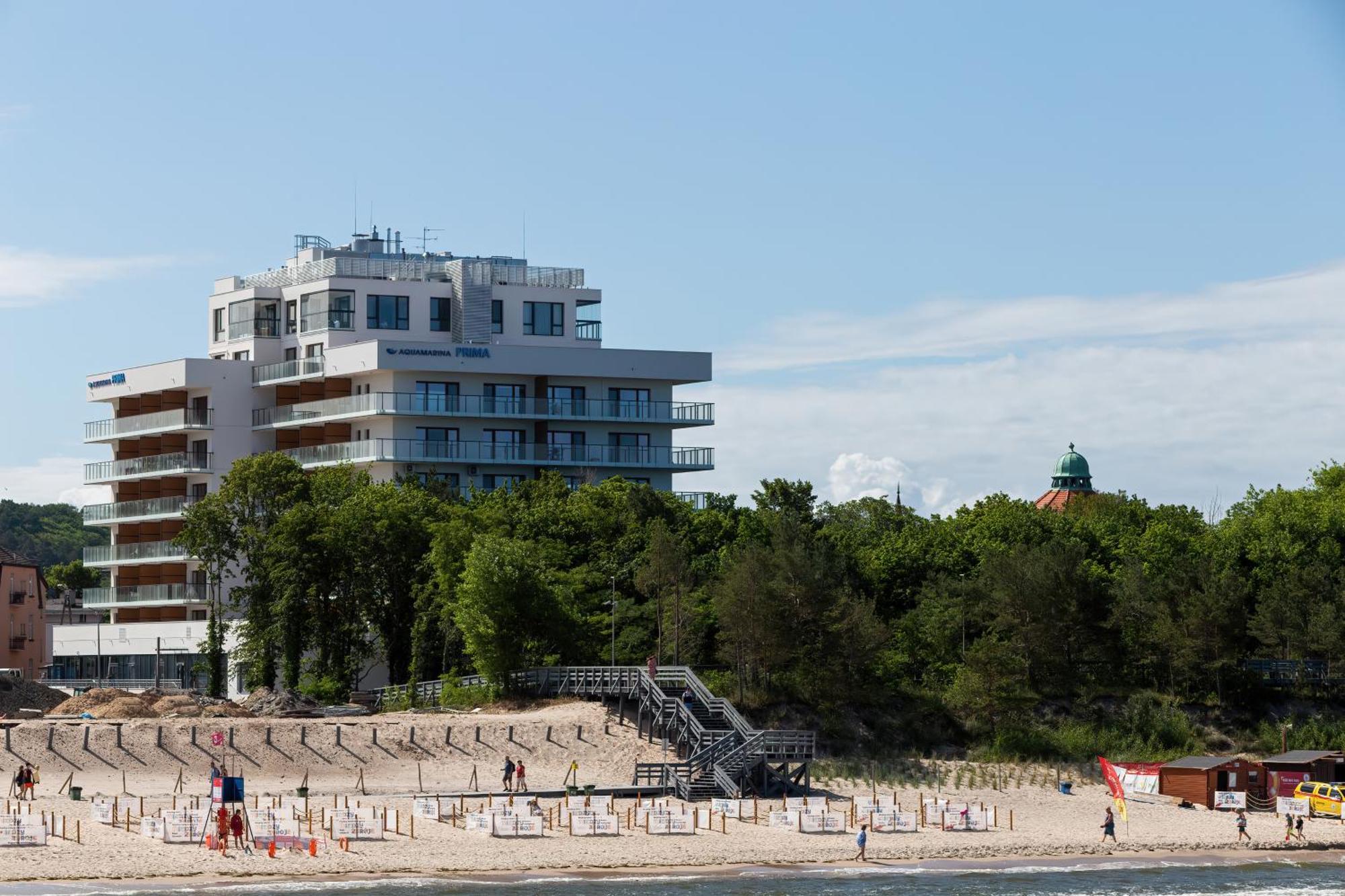 Aquamarina Prima Studio By The Beach By Noclegi Renters Мендзиздрое Екстериор снимка